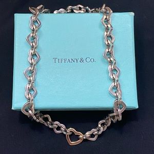 Tiffany & Co Heart Link Necklace